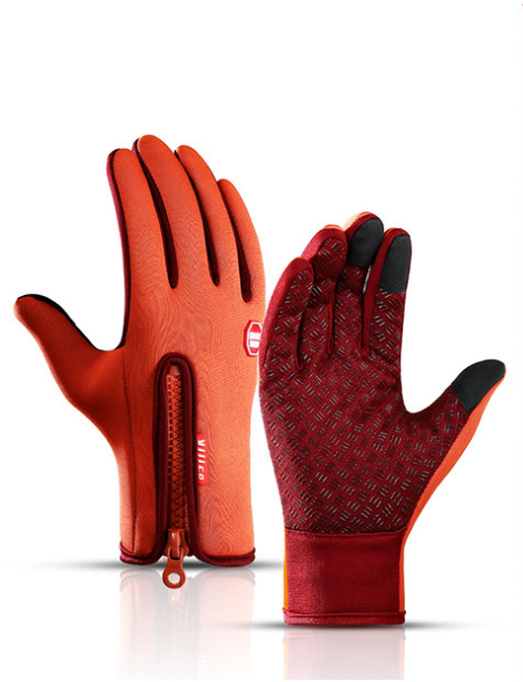 Touchscreen Glove Orange
