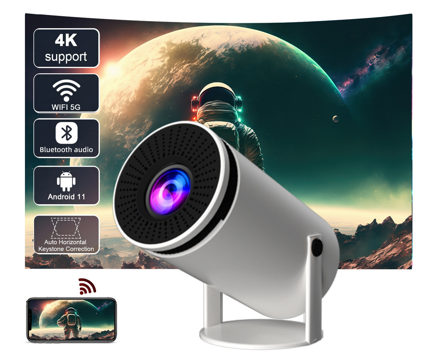 Portable Projector connection