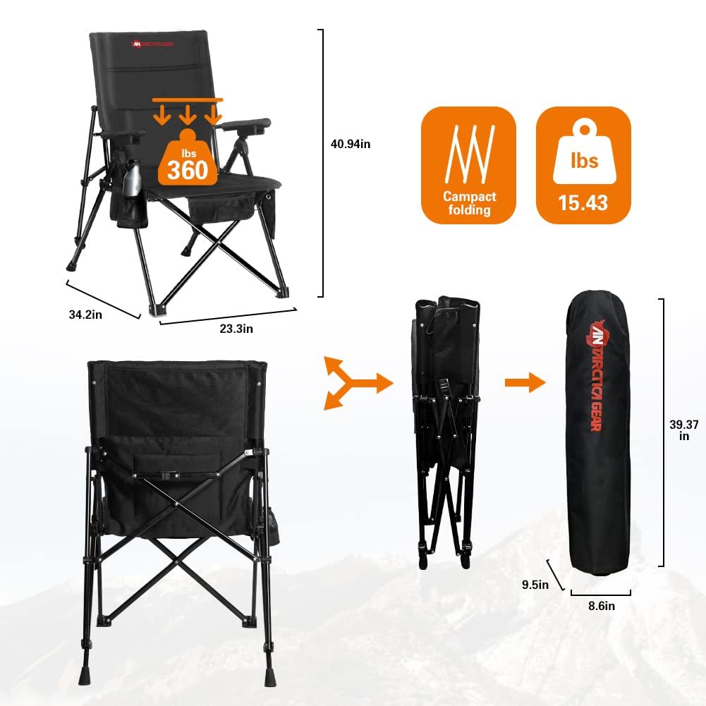 Heated Camping Chair Dimensions