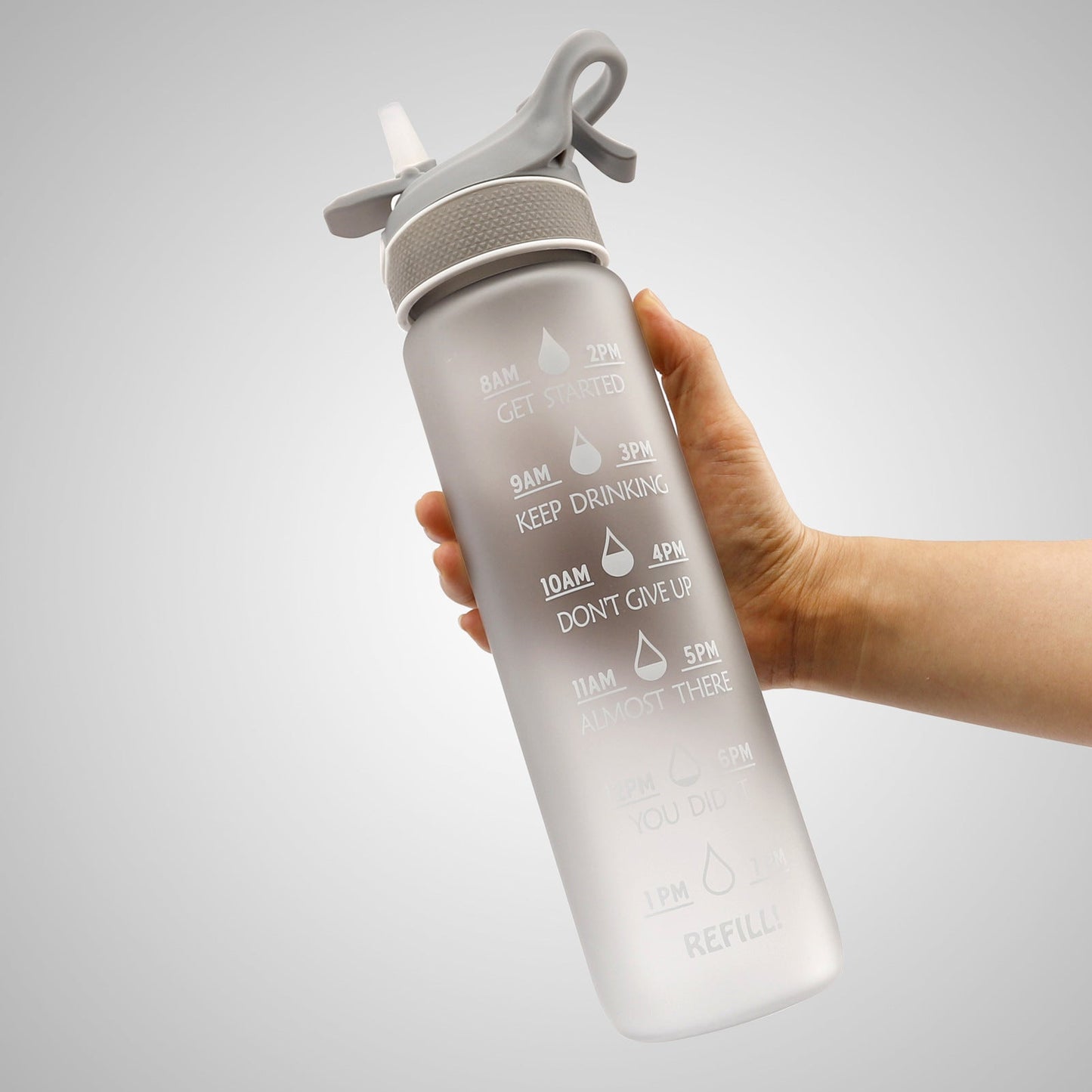 Water Bottle Grey