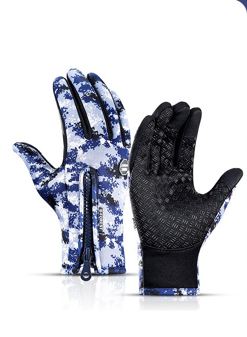 Touchscreen Glove Camo Grey