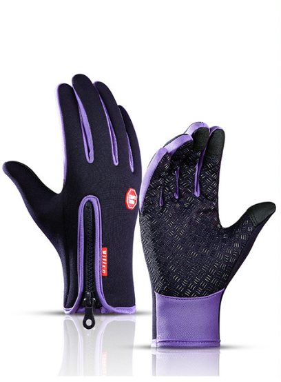 Touchscreen Glove Purple