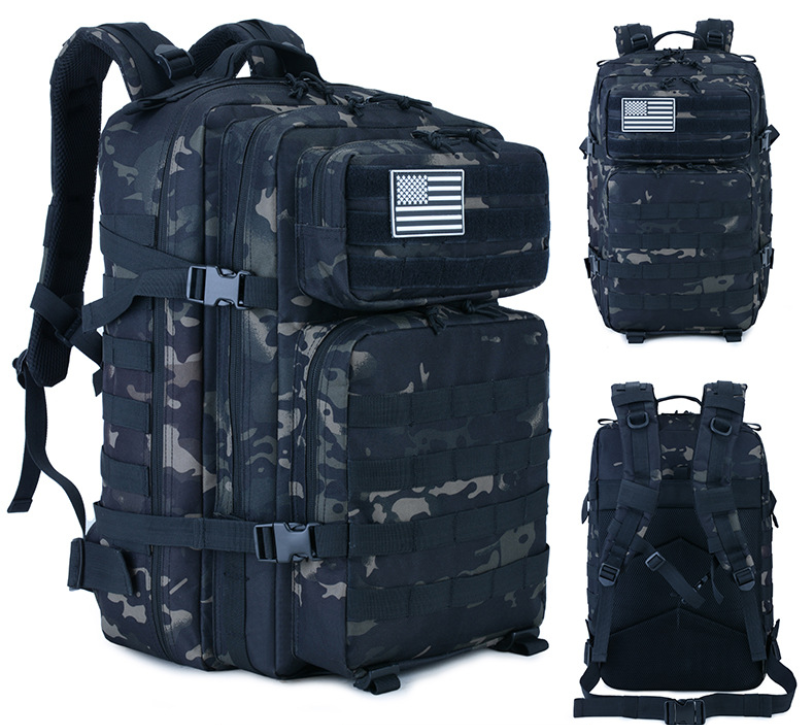 Military Backpack Black