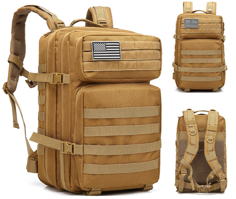 Military Backpack Brown