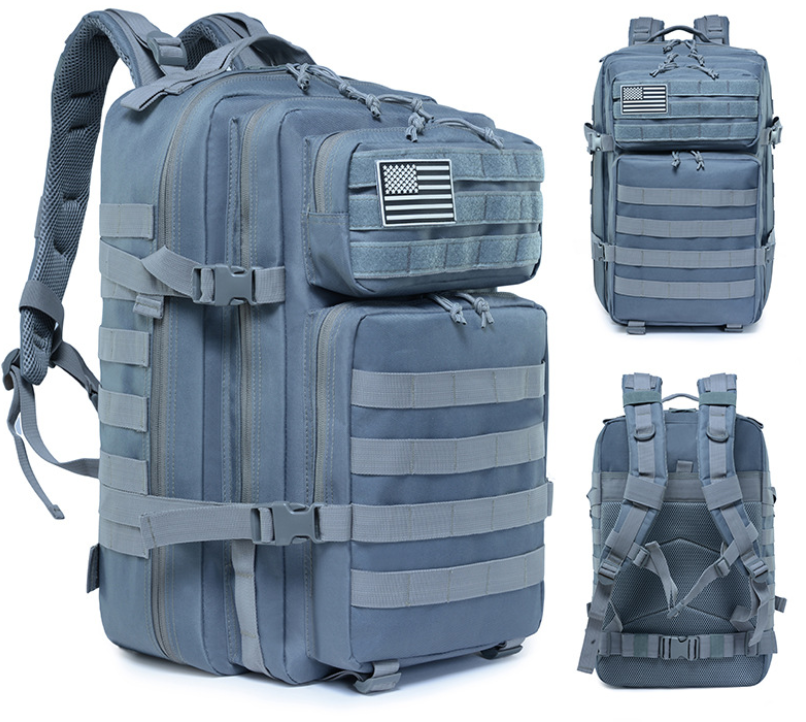 Military Backpack Gray