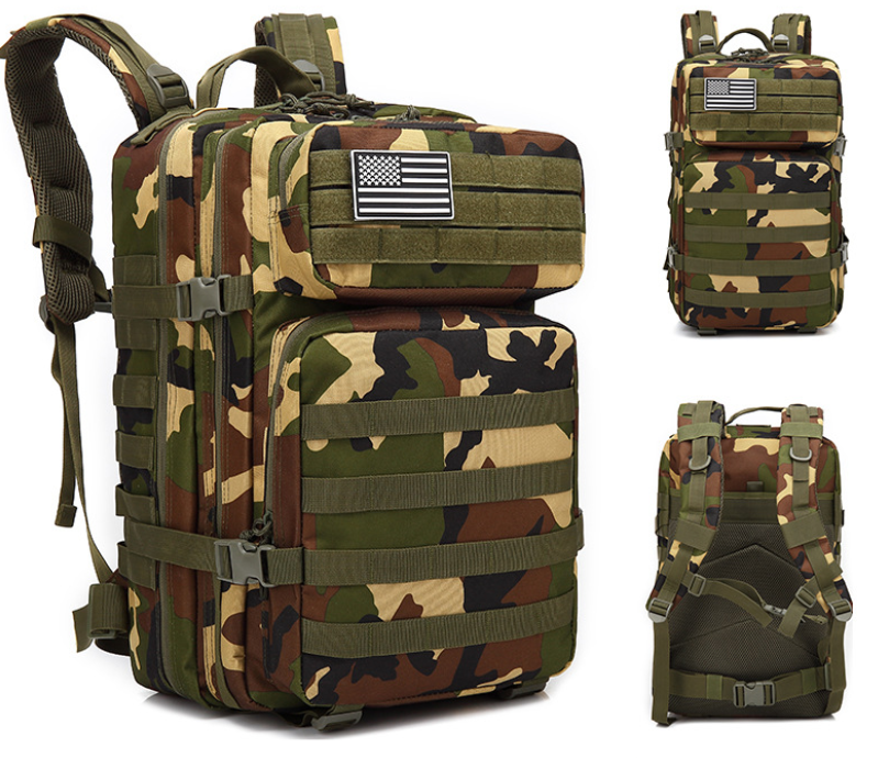 Military Backpack Jungle Camouflage