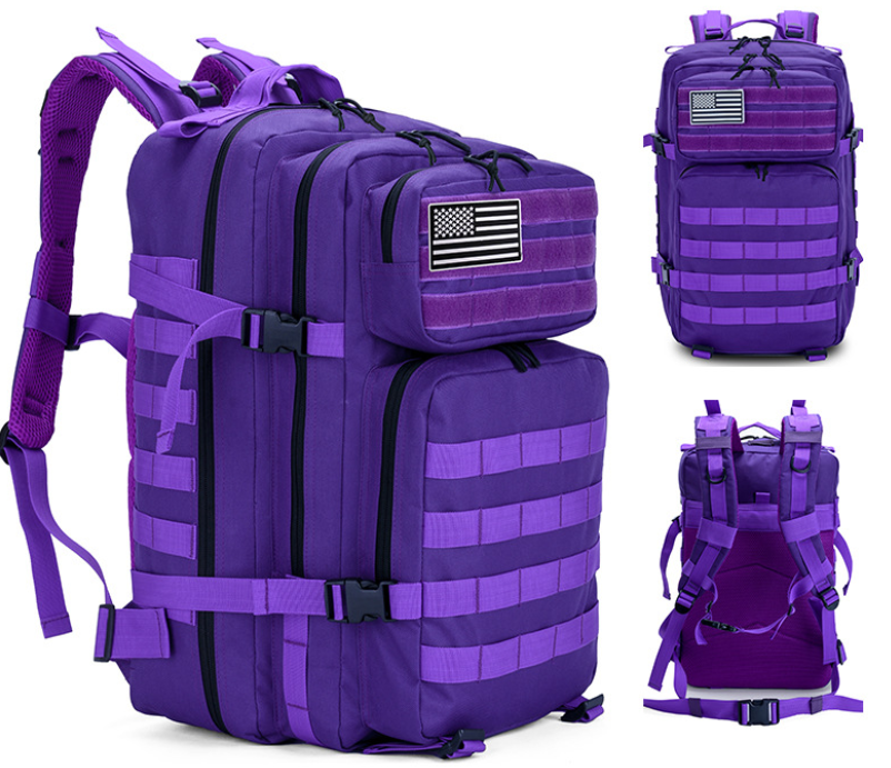 Military Backpack Purple