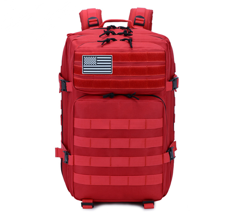 Military Backpack Red