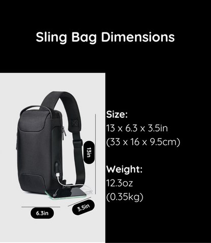 Sling Bag Dimensions