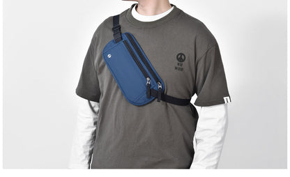 Waist Bag In Use Chest